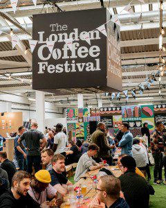 Busy scene at London Coffee Festival 2023