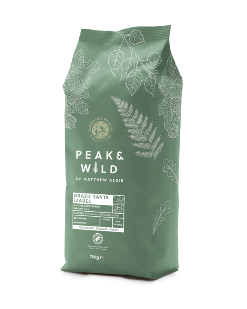 Peak and Wild Coffee - Brazil Santa Izabel