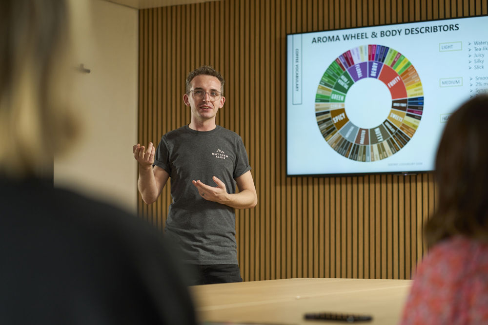 Matthew Algie Coffee Trainer