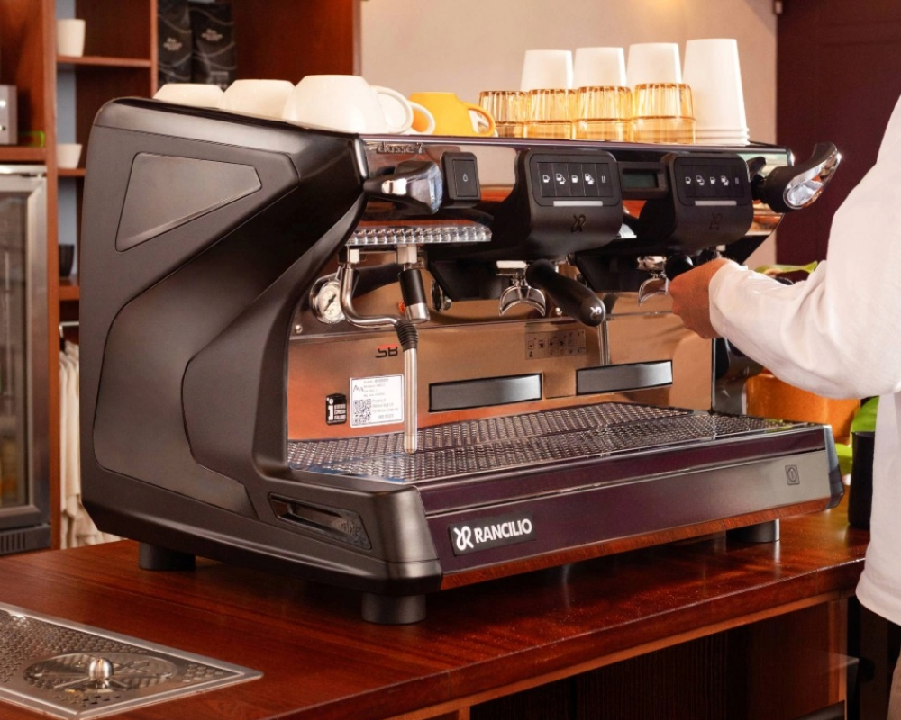elfbar nachfüll pod läuft aus Rancilio 58mm Commercial Espresso Portafilter main image 0