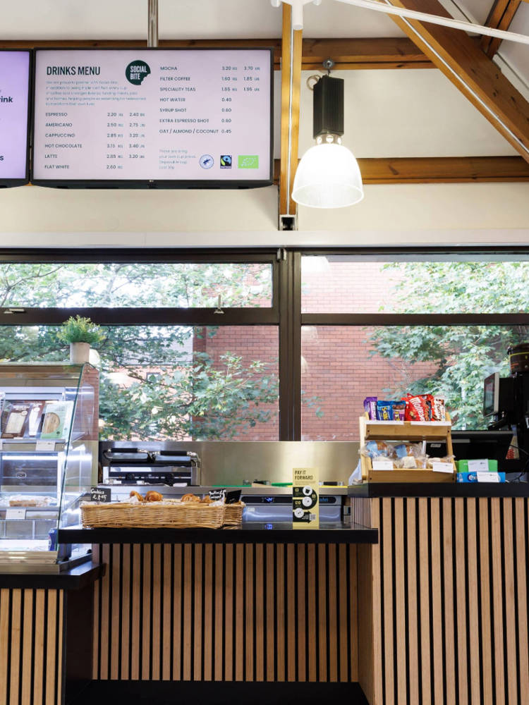 University of Strathclyde Social Bite Cafe